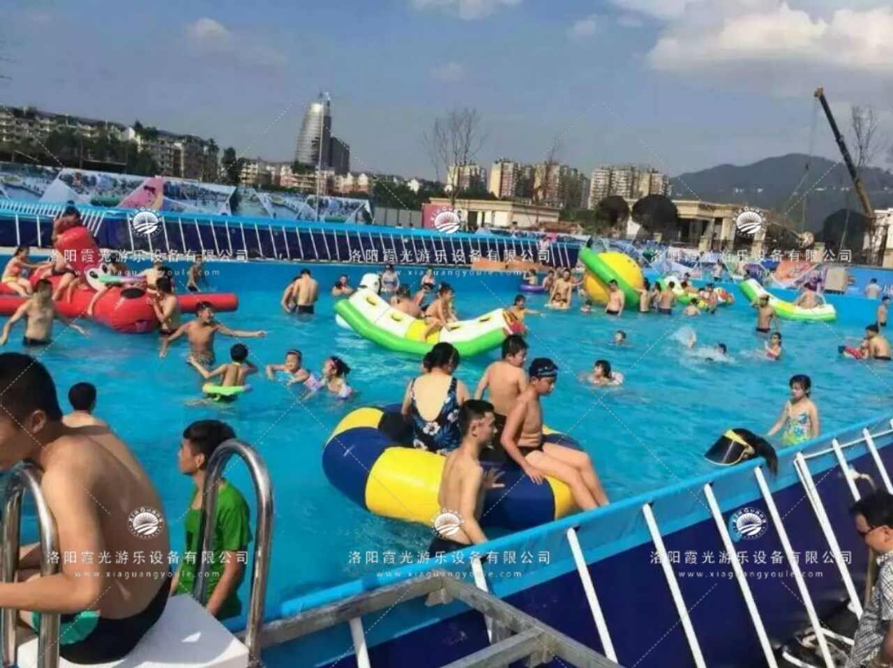 上思支架泳池